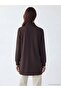 Mock Neck Soft Touch Women's Sweatshirt Tunic - 4