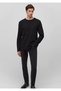 Basic Black Men's Long Sleeve T-Shirt M0611925-900