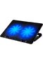 Windy Led Illuminated Notebook Cooler Black