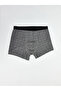 Black Standard Fit Cotton Flexible Men's Boxers Set of 5 - 2
