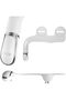 Bio Bidet SlimTwist Simple Bidet Toilet Attachment in White with Dual Nozzle, Fresh Water Spray, Non Electric, Easy to Install, Brass Inlet and Internal Valve - 6