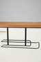 Black Metal Cabinet Napkin Holder under Shelf Snap-On Paper Towel Stretch Hanger Practical Kitchen Organizer - 3