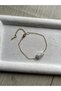Real Rectangular Pearl Steel Elegant Bracelet Handmade