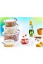 Life Food Storage Container with Lid Round Set of 3 - 2