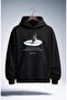 Unisex Oversized but Why Nihilist Lonely Penguin Printed Hooded Sweatshirt