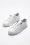 1025 Soft, Lightweight, Comfortable, Rubber-Laced Genuine Leather Women's Shoes - 8