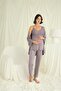 Ieg Dantelli Hale Maternity 3-Piece Pajama Set Ilkel-Mdgym457 - 4