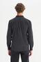 100% Cotton Regular Fit Classic Collar Velvet Shirt with Pockets - 2