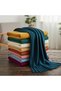 Gift Colorful 10 Pieces Tasseled Fleece Shawls-Shoulder Shawls-Scarves for Cafe, Restorant, Hotel Etc. - 3
