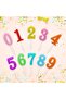Colorful Numbered Birthday Cake Candle Set - 20 Pieces Premium Design Candles 722766 - 3
