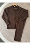 Ottoman Corded Fabric Shirt and Pants Set of 2
