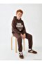 Hooded Printed Boy's Tracksuit Set (S6) - 2