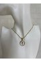 Minimal Detailed Gold Color Steel Necklace - 3