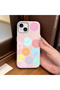 iPhone 15 Compatible, Funny Smiley Face Pattern Leather Texture Silicone Phone Case. - 2