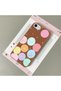Silicone Phone Case with Leather Texture and Funny Smiley Face Pattern, Compatible with iPhone 7/8/Se 2020 2022.
