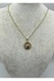 Steel gold medal f letter necklace - 25-clkk208 - 2