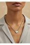 Xuping gold stone heart chain - 25-xpk65