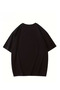 Unisex Black Ride River Printed Design Oversize Tshirt - 2