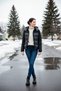 Elegant & classic Women's Hooded Warm Winter Coat Quilted Thicken Puffer Jacket with Removable Hood - 3