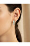 Xuping Gold Stone Mini Hoop Earrings 25-Xpkp248