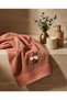 100% Cotton Colorful Punch Embroidered 2-Piece Hand and Face Towel Set 50X90 cm - 3