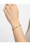 Steel Colorful Stone Gold Waterway Bracelet - 25-Blk329