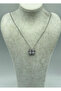 Steel Silver Opened Heart Necklace - 25-Ctr67