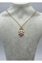 Steel labu gold necklace - 25-ctr326 - 2