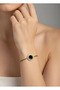 Steel Gold Brand Bracelet - 25-Blk321 - 2
