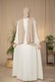 Ankanoor Medine Silk Shoulder Tunnel Detailed Dress 150 cm Anka255063 - 5