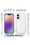 iPhone 17 Hard Shell Clear Bumper Case TR-CC1240 - 3