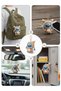 Stitch Keychain Plush Doll 18cm Cute Vinyl Face Stuffed Animal Brown Hood Coconut Disney-Stitch Toy - 5