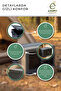 Single Portable Organizer Case with Lid “White & Gray” Multi-Purpose Foldable and Stackable - 3