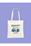 Snoopy and Minibus Printed Cloth Bag