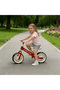 - Kids Balance Bike, height-adjustable saddle, Indoor/Outdoor Ride, Dark Red, 2-5 Y - 2