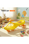 - Ride-On Twist Car for Kids, 360° Steering, Indoor & Outdoor, Yellow, 3-8 Y - 7