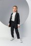 Girl's Black Belted Fabric Trousers - New Season