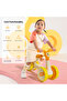 - Toddler Balance Bike, Anti-slip Handle & Wheels, Indoor/Outdoor Ride, Yellow, 1.5- 3 Y - 2
