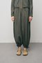 Women's Comfort Trousers with Tie Detail at the Hem and Elastic Waistband