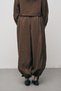 Women's Comfort Trousers with Tie Detail at the Hem and Elastic Waistband - 4