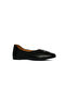 M Boutique 5016 Black Genuine Leather Ballerinas - 3