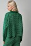 My Fashion Patterned Knitwear Polo Neck Sweater - 2