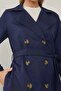 Bdart Flexible Buttoned Trench Coat - 6