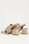 Beige Women's Heeled Shoes Pc-54592 - 4