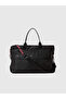 Double Strap Shiny Women's Sports Bag - Meteor Gray - 2