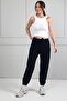Women's Jogger Pants with Elastic Waist - 3