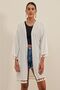 Bdart Pompom Detailed Midi Beach Kimono