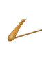 Wooden M023B Barred 40cm Women's Suit, Jacket, Coat Hanger 50 Pieces - 4