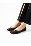 İcona Women's Ballerinas with Coffee Pins