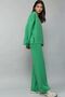 My Fashion V-Neck Sweater & High Waist Pants Knitwear Set - 2